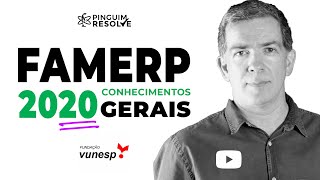 VUNESP FAMERP 2020  Conhecimentos GERAIS  FÍSICA [upl. by Tiana449]