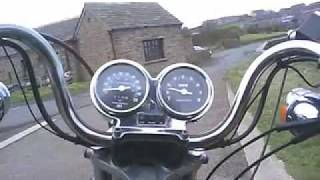 Stromness Orkney on Harley Davidson into ferry [upl. by Naruq]