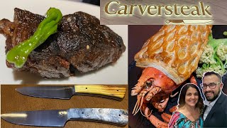 Best New Steakhouse in Las Vegas  Carversteak at Resorts World [upl. by Durham]