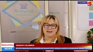 Reggio Calabria al via domande per MobilitÃ docenti 2022 sentiamo la sindacalista Natalia Tassone [upl. by Anahahs]