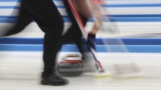 CURLING World Mixed Doubles 2012  Qualifier EST v DEN [upl. by Froemming]