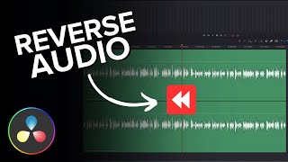 How to Reverse Audio in DaVinci Resolve 18 [upl. by Edijabab]