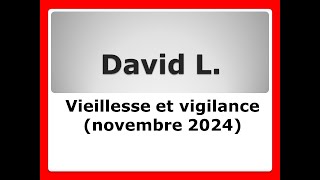 Vieillesse et vigilance novembre 2024 [upl. by Daisey]