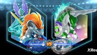 Valtryek VS Unicrest Beyblade burst [upl. by Herrick]