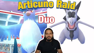 I duoed Articuno Raid Pokemon GO [upl. by Terencio]