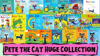 1hr of Pete the Cat Huge Collection Kids Picture Story Books  Watch Listen Learn amp Enjoy as Well [upl. by Solorac]