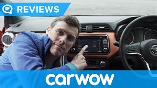 Nissan Micra 2017 NissanConnect infotainment and interior review  Mat Watson Reviews [upl. by Eahsal322]