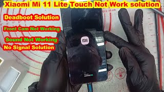 Xiaomi Mi 11 lite Touch Not Working amp Front Cam Solution [upl. by Philemol242]