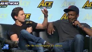 Tom Holland trolea a Anthony Mackie Subtitulado│Sin SentyDo [upl. by Hgielrebma]