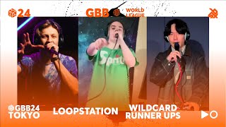 GBB24 World League LOOPSTATION Category  Wildcard RunnerUps Announcement [upl. by Ivy152]