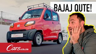 Bajaj Qute Review  Indepth test drive of South Africa’s cheapest “car” [upl. by Nell218]