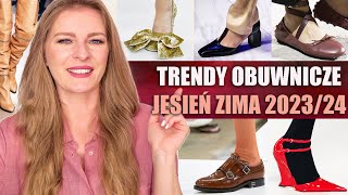 🍂 TRENDY OBUWNICZE JESIEŃ ZIMA 202324 🍂 TE BUTY BĘDĄ MODNE TENDENCJE MODOWE Z WYBIEGÓW CZ2 [upl. by Takara169]