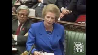 Margaret Thatcher  No No No to the European Economic and Monetary Union [upl. by Alegnat]