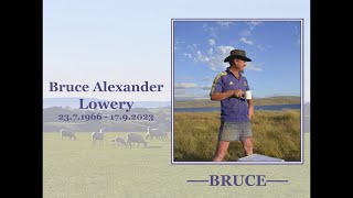 Funeral Service for Bruce Lowery [upl. by Lasley240]