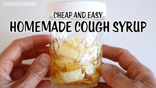 Powerful Homemade Cough Syrup Recipe  Home Remedy For Coughs [upl. by Agiaf434]