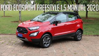 Avaliação Ford Ecosport Freestyle 15 manual 2020 [upl. by Eikkin]