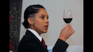 Trophée Pessac Léognan des élèves sommeliers  finale de Bruna Silva de Souza Albert de Mun Paris [upl. by Elly]