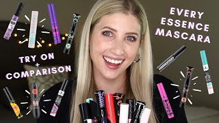 EVERY Essence MASCARA  Testing ALL 23 ESSENCE Mascaras [upl. by Armitage]