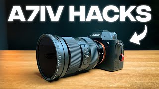 Sony A7IV Hacks You Should Be Using [upl. by Llesram]