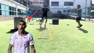 Thiago Monteiro Has the MOST TOP TIER Tennis Training [upl. by Inva]