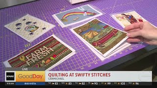 Quilting at Swifty Stitches [upl. by Andersen]