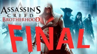 Assassins Creed Brotherhood  FINAL ÉPICO  Playthrough em PTBR [upl. by Noremac]