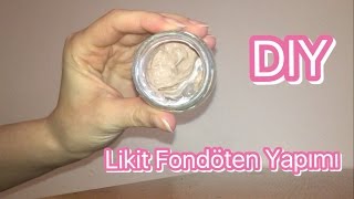 Doğal Likit Fondöten Yapımı  DIY Natural Liquid Foundation [upl. by Idolla654]