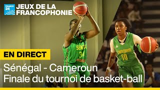 🏀 REPLAY  Sénégal  Cameroun finale du tournoi de basketball des Jeux de la Francophonie [upl. by Trey842]