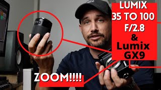 The Panasonic Lumix 35100mm f28 and The Lumix GX9  Awesome Tiny Telephoto Combo [upl. by Enoed370]