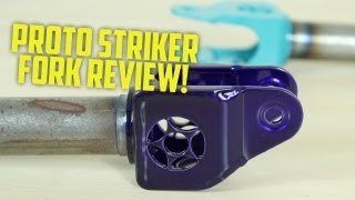 Proto Striker Threadless Fork Review  Skatescouk [upl. by Yevi]