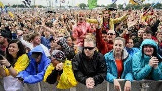 Has Brexit put a downer on Glastonbury Reaction from festivalgoers [upl. by Gilberte]