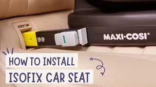 HOW TO EASILY INSTALL AN ISOFIX CAR SEAT [upl. by Thorncombe]