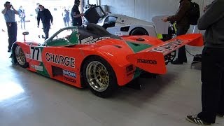 Mazda 767b  engine start [upl. by Adai132]