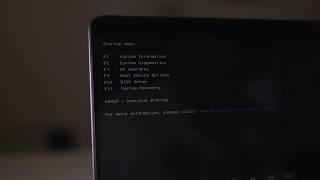 HP Laptop Startup Boot Menu  Quick Guide [upl. by Ellerey]