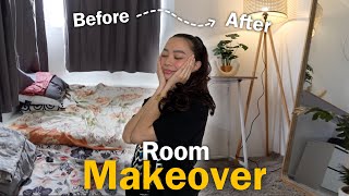 ROOM MAKEOVER AESTHETIC MINIMALIST  ROWVERY TRINIDAD [upl. by Vatsug]