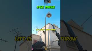 BEST FAKE SMOKE ON DUST2 shorts cs2 [upl. by Shaikh302]