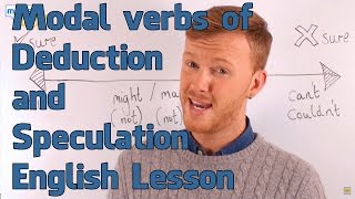 Modals Verbs of Deduction and Speculation  English Grammar Lesson Upper Intermediate [upl. by Bazar]