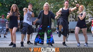 Melbourne Shuffle Industrial Meet Hannover  Raveolution IX Outdoor Ser0x Edition [upl. by Arnst]