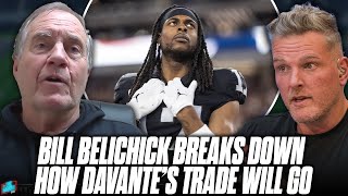 Bill Belichick Breaks Down Exactly How He Would Work A Trade For Davante Adams  Pat McAfee Reacts [upl. by Plerre]