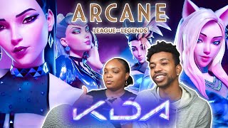 ARCANE FANS react to KDA  More Pop stars Ill show you and Villain League of Legends Music [upl. by Odravde322]