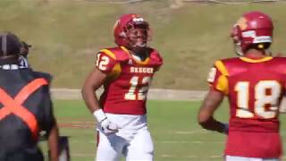 2017 Tuskegee vs Miles football highlights [upl. by Darrick676]