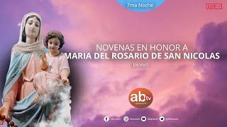 🟥En vivo Novenas en Honor a Maria del Rosario de San Nicolas de Campo Afuera Albardon  7ma Noche 🙏 [upl. by Maise]