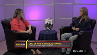 INFO Simcoe  OneonOne with Author Angie Vancise  Rogers tv [upl. by Eiznyl]