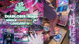 DDR WORLD DIABLOSISNāga DSP15 1000000 MFC [upl. by Tnomed865]