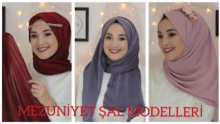 ŞAL BAĞLAMA MODELLERİ  MEZUNİYET DÜĞÜN NİŞAN [upl. by Enneyehs]