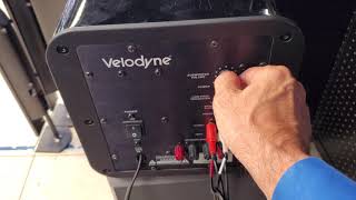 VELODYNE SPL8BGII 1000W Subwoofer Demo Sound [upl. by Myer]