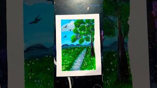 quotMaster the Art of Beautiful Landscapes with Acrylic Color Paint  StepbyStep Painting Tutorialquot [upl. by Paulita]