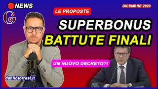 PROROGA SUPERBONUS 110 Condomini ultime notizie  forse un Decreto ad hoc [upl. by Patrizia]