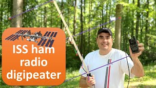 APRS packet ham radio using ISS as digipeater [upl. by Holder744]