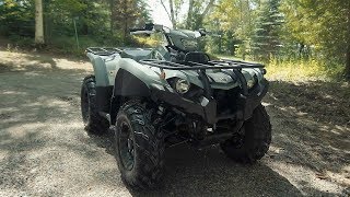 Full REVIEW 2018 Yamaha Kodiak 450 [upl. by Desirae]